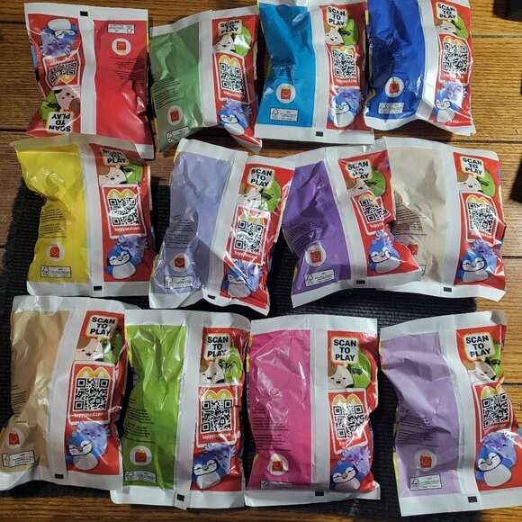 NEW McDonald's 2025 Squishmallows Complete Set Of 12 - Picture 1 of 3